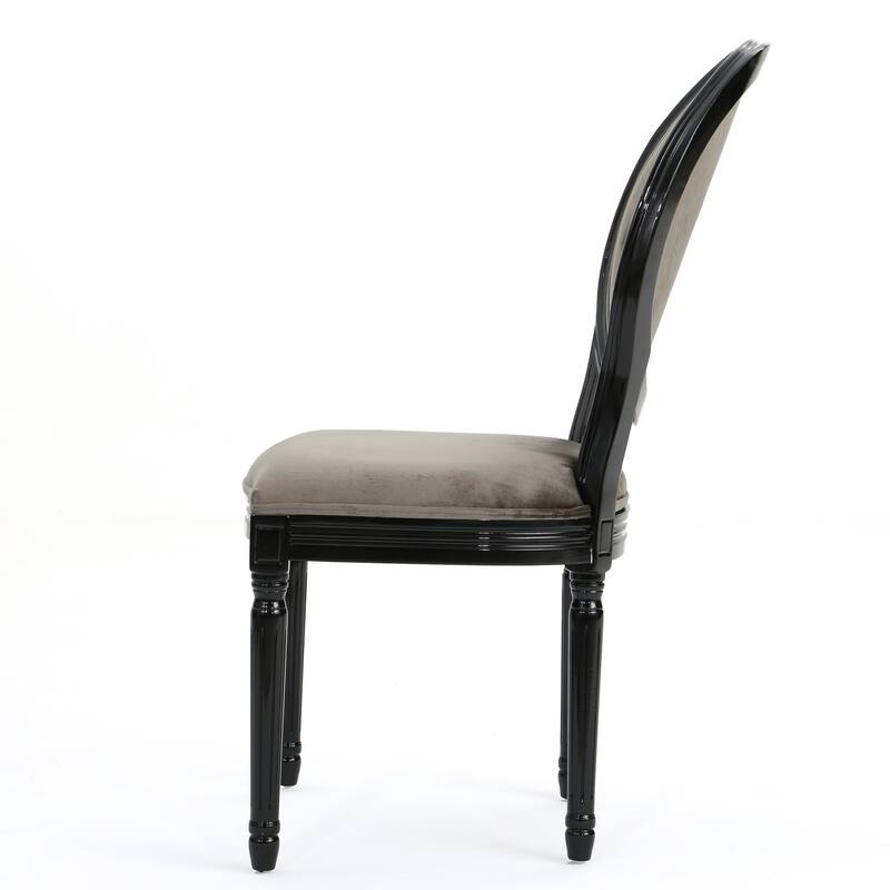 Phinnaeus Contemporary Velvet Dining Chairs (Set of 2) by Christopher Knight Home