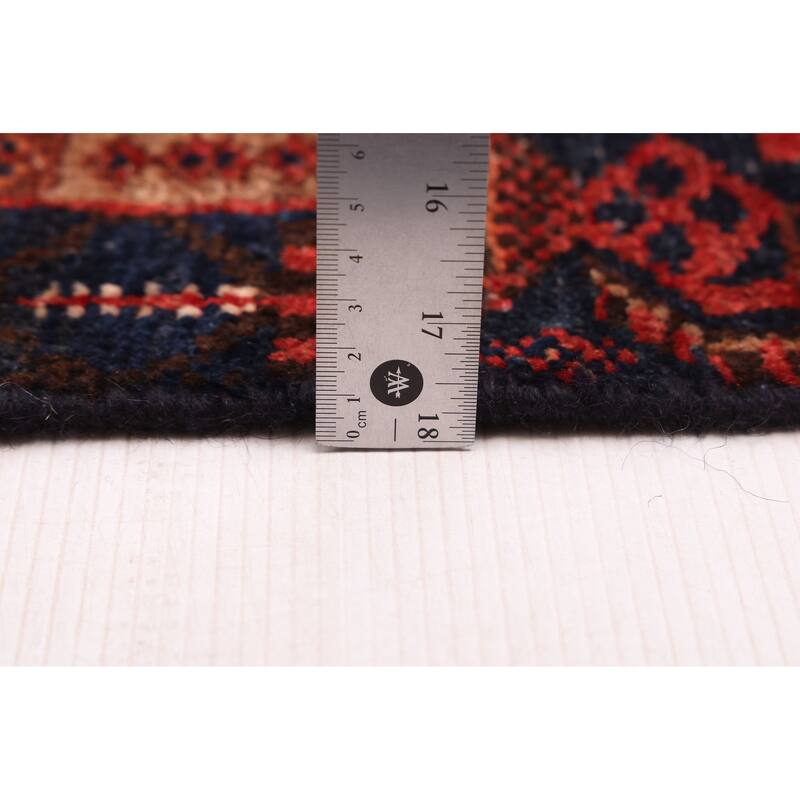 ECARPETGALLERY Hand-knotted Andelz Red Wool Rug - 3'11 x 6'11