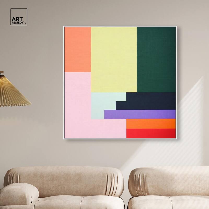 Rectilinear Rhapsody II Canvas by Art Remedy