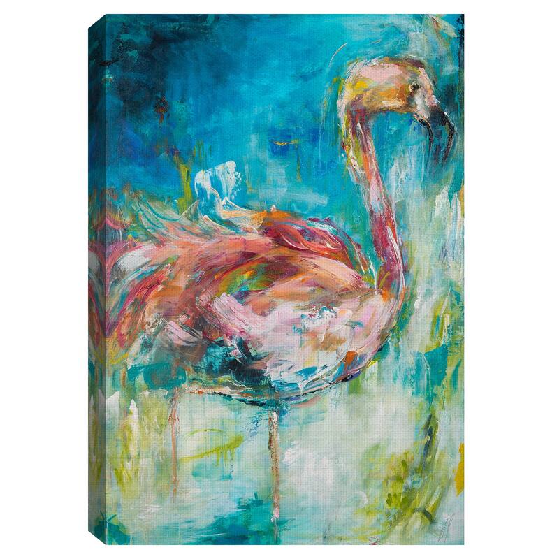 Pretty in Pink No 1 by Hilma Koelman Canvas Art Print
