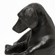 preview thumbnail 7 of 7, Mercana Czar Black Metal Labrador Retriever - 11.0L x 6.8W x 4.8H
