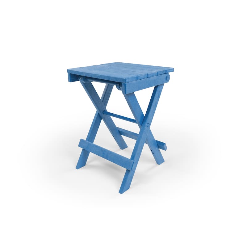 San Juan Fully Assembled All-Weather Recycled HDPE Outdoor Folding Bistro table