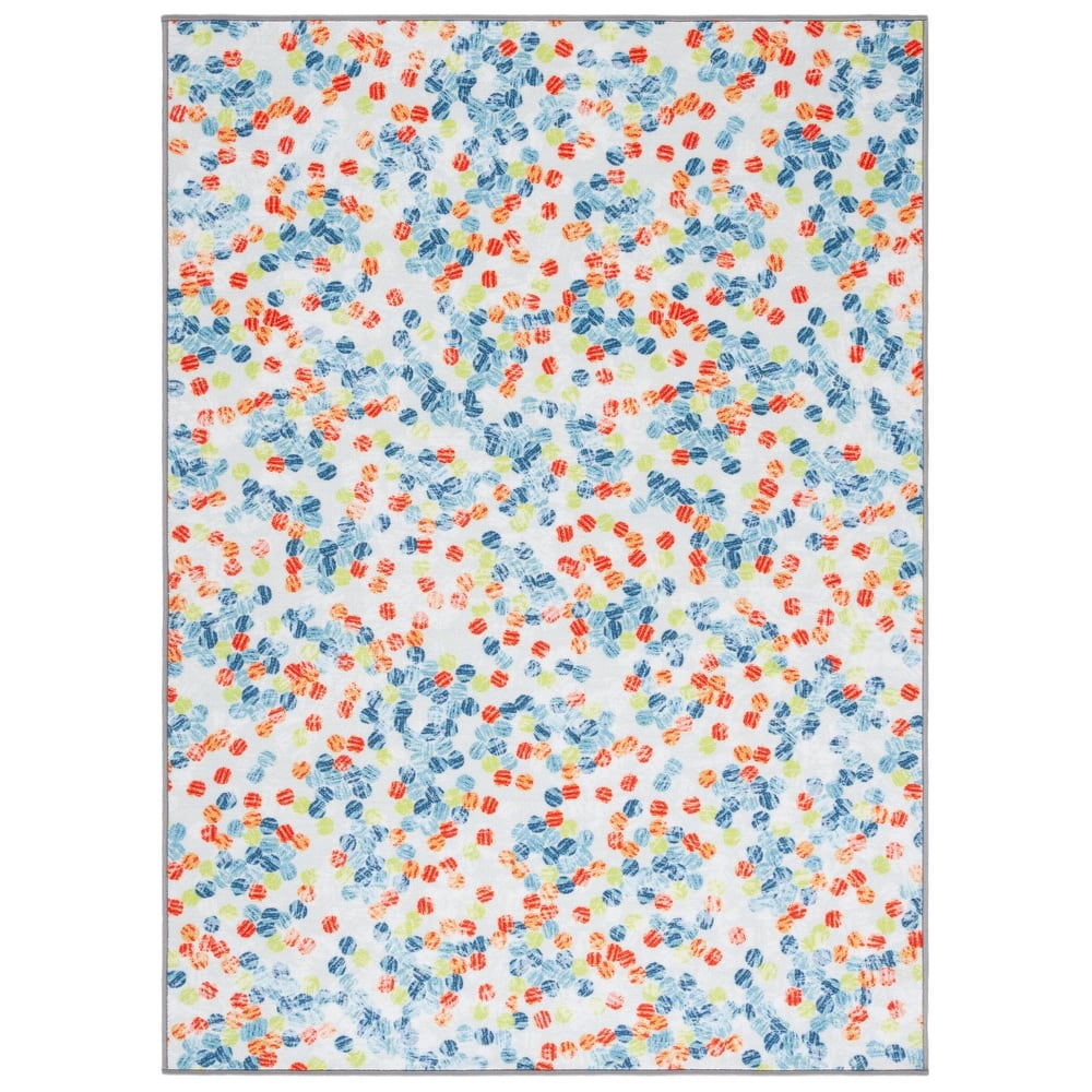 SAFAVIEH Kids Playhouse Machine Washable Slip Resistant Carys Solar System Rug