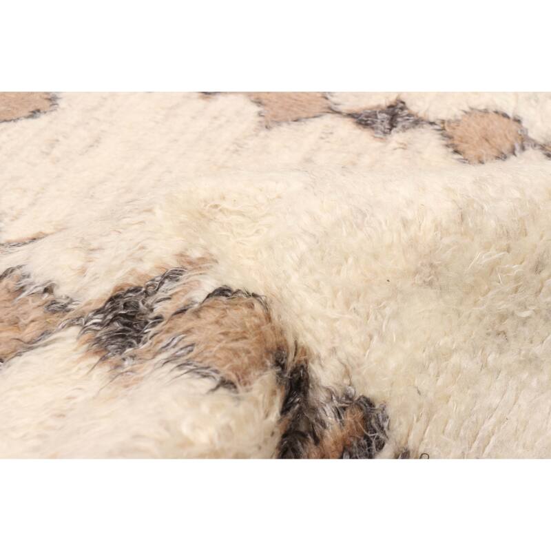 ECARPETGALLERY Hand-knotted Tangier Ivory Wool Rug - 8'0 x 10'2