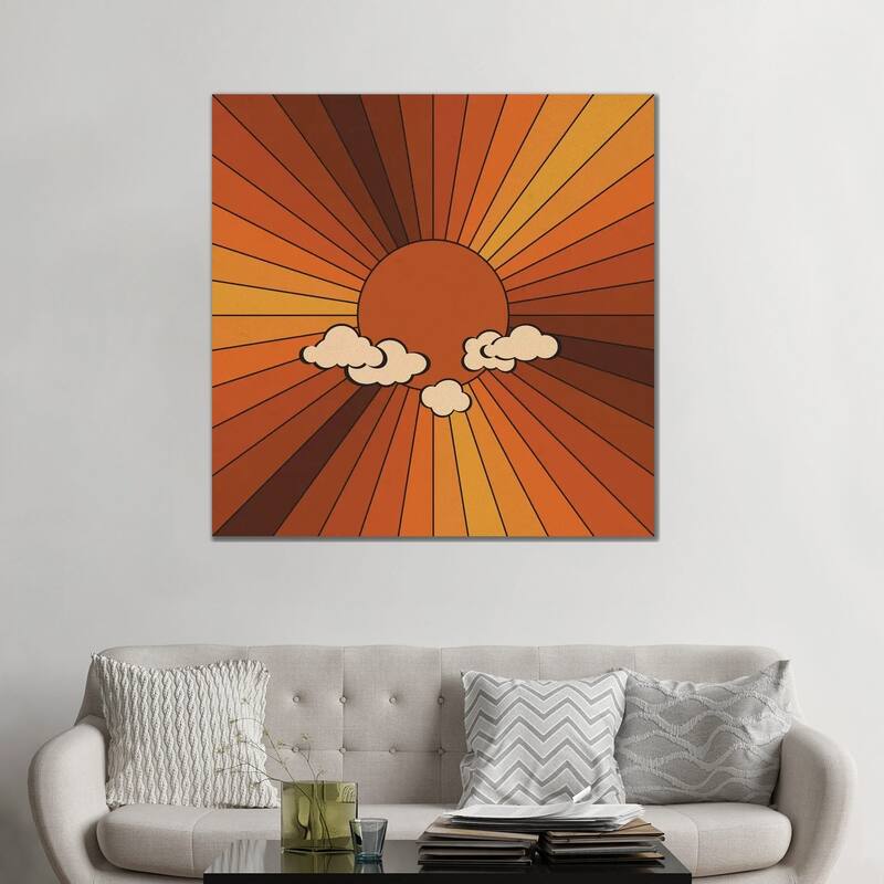 iCanvas "Retro Sunshine" by Alisa Galitsyna Canvas Print