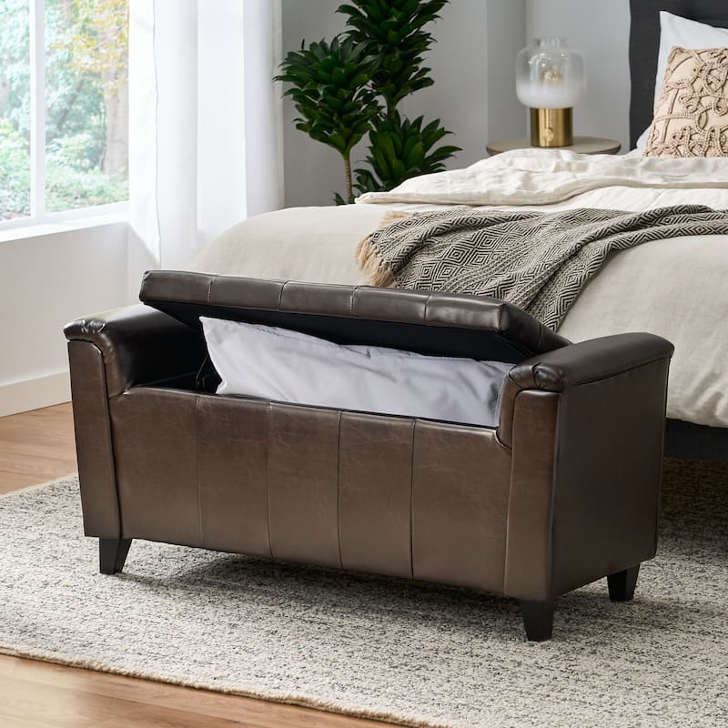 Tufted Upholstery Storage Bench