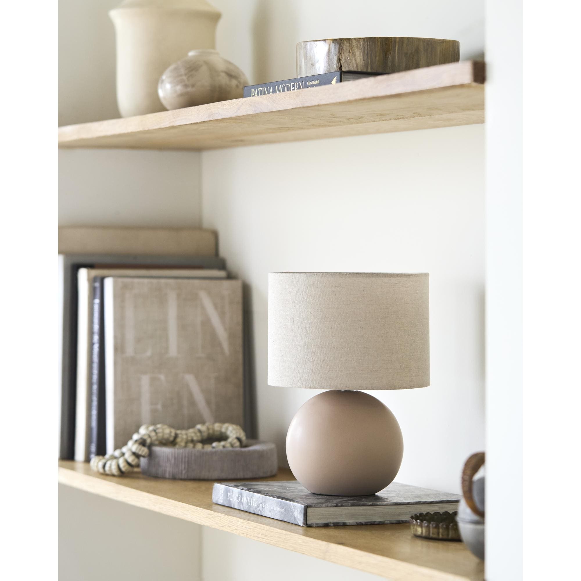 Livabliss Elio Modern Accent Table Lamp - 10"H x 8"W x 8"D