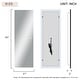 preview thumbnail 7 of 11, Full-length 65-inch Illuminated Rectangle Vanity LED-lit Mirror - 64x21