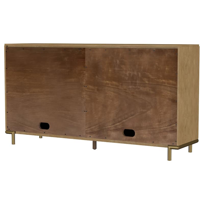 Arini 2-drawer Cane Door Dining Sideboard Server - 65.00'' x 18.00'' x 34.50''