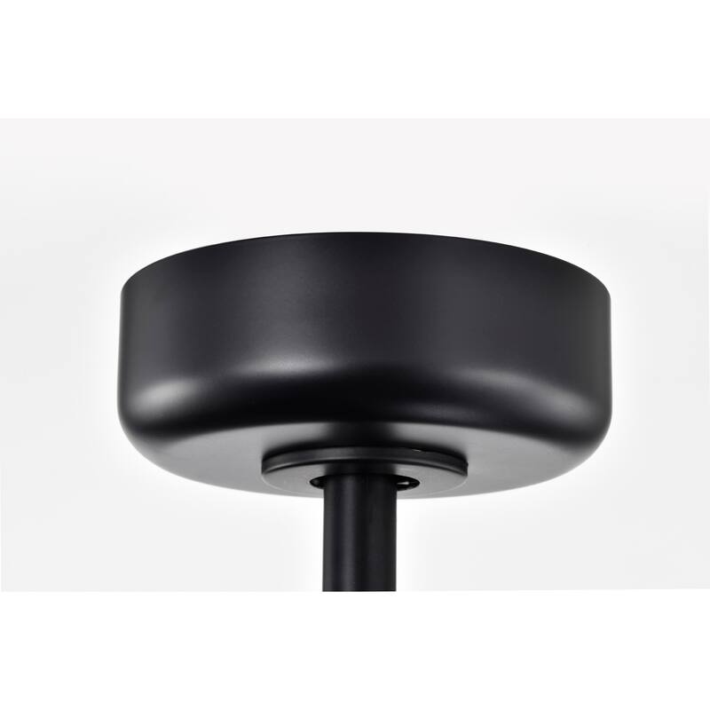 25 Inch Modern style Fandelier Lighted with Remote