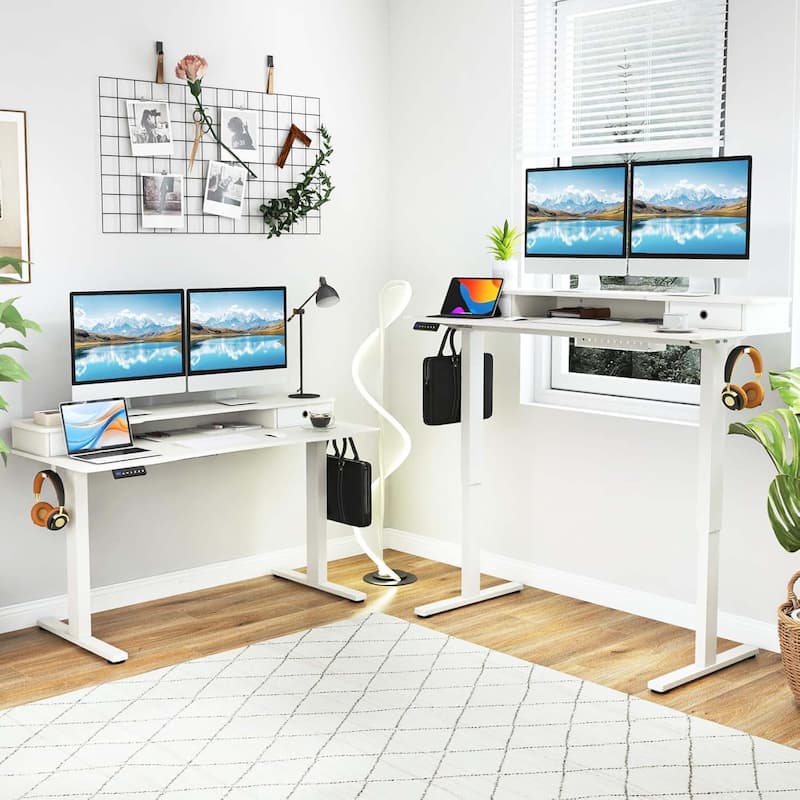Electric Stand-up Height Adjustable Sit Stand Desk