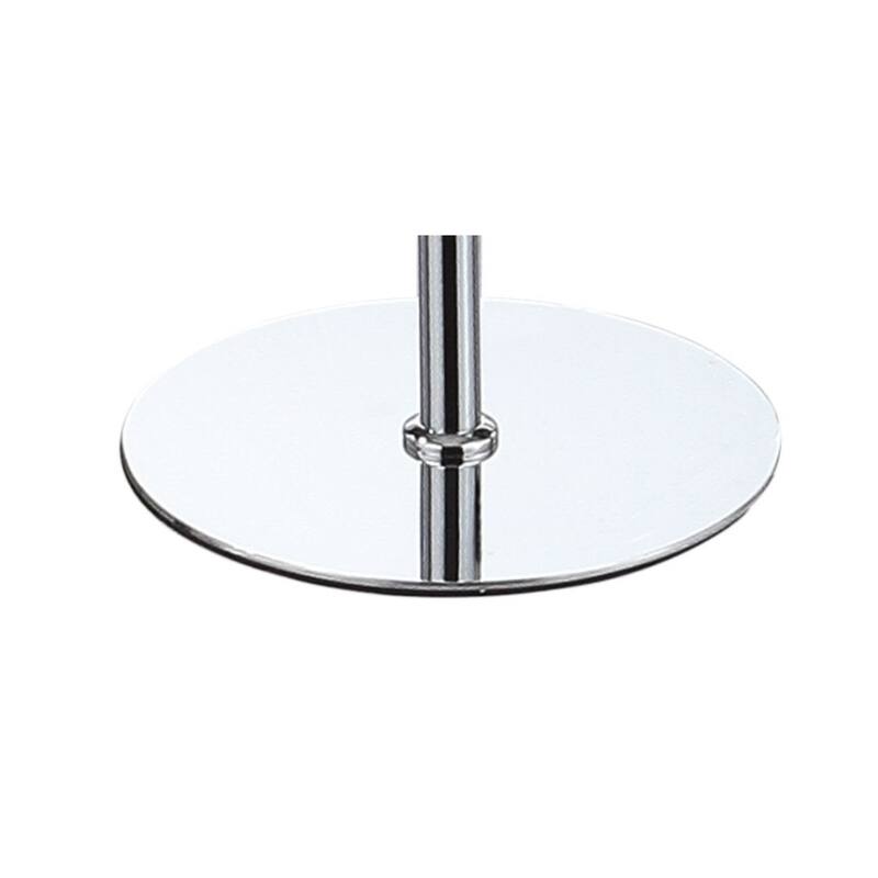 Iris 63.75" LED Integrated Floor Lamp, Chrome by JONATHAN Y