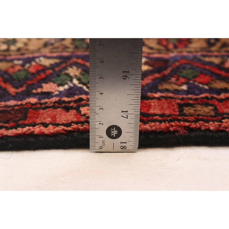 ECARPETGALLERY Hand-knotted Andelz Red Wool Rug - 4'4 x 7'4