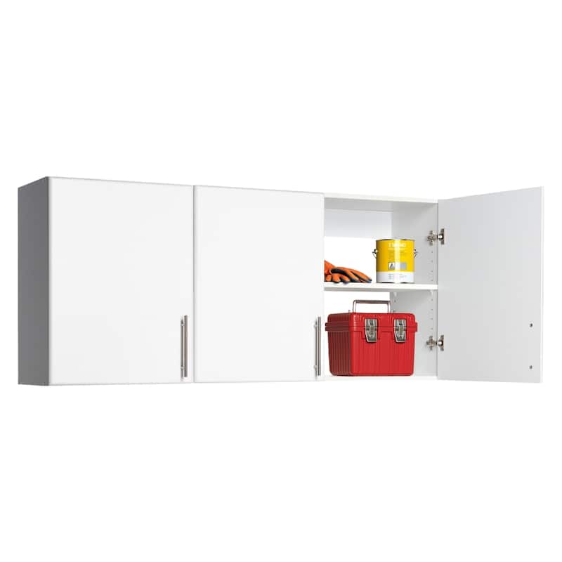 Prepac Elite 54 inch Wall Cabinet - 54 Inch - White