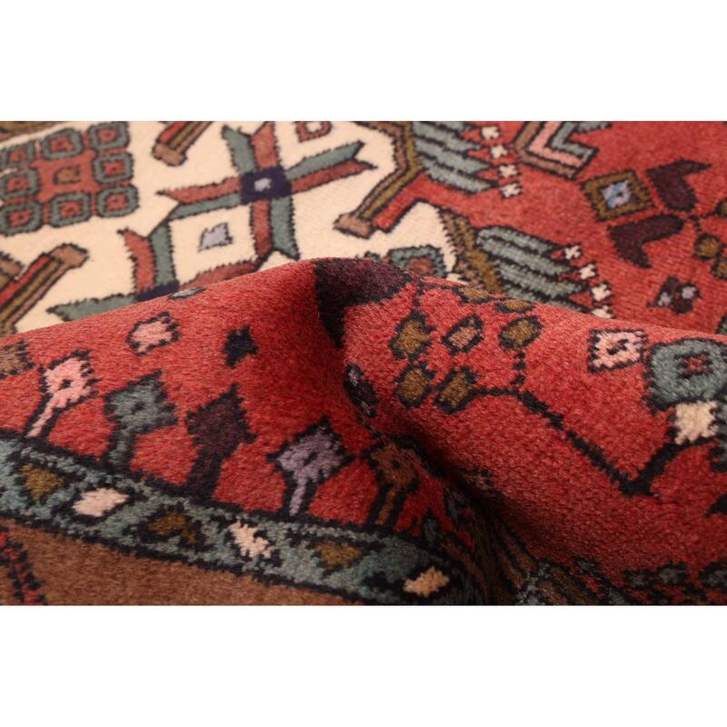 ECARPETGALLERY Hand-knotted Andelz Dark Copper Wool Rug - 2'11 x 10'3