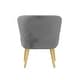 preview thumbnail 24 of 33, Avenue Greene Eden Boucle Kids Accent Chair with Natural Legs