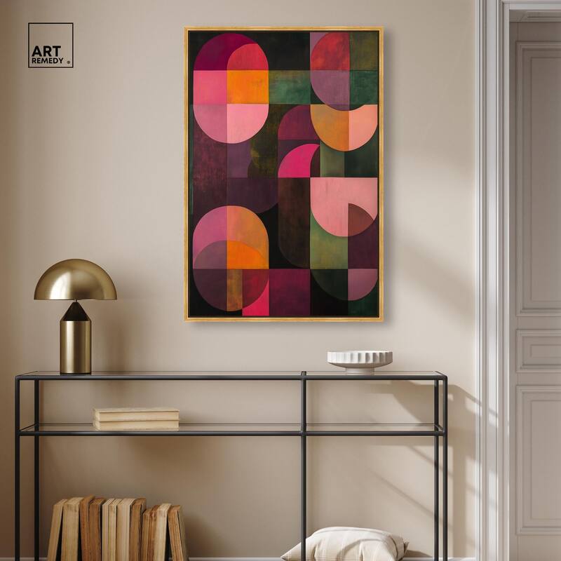 Bauhaus Romance Canvas by Art Remedy
