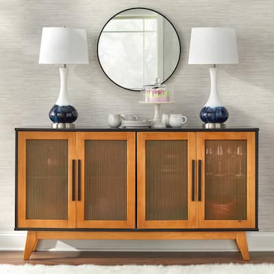 Lifestorey Loma Modern Farmhouse Buffet/Sideboard