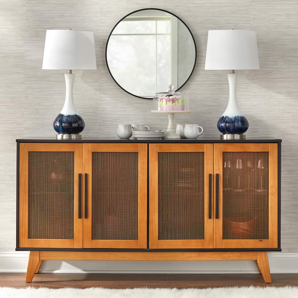 Lifestorey Loma Modern Farmhouse Buffet/Sideboard