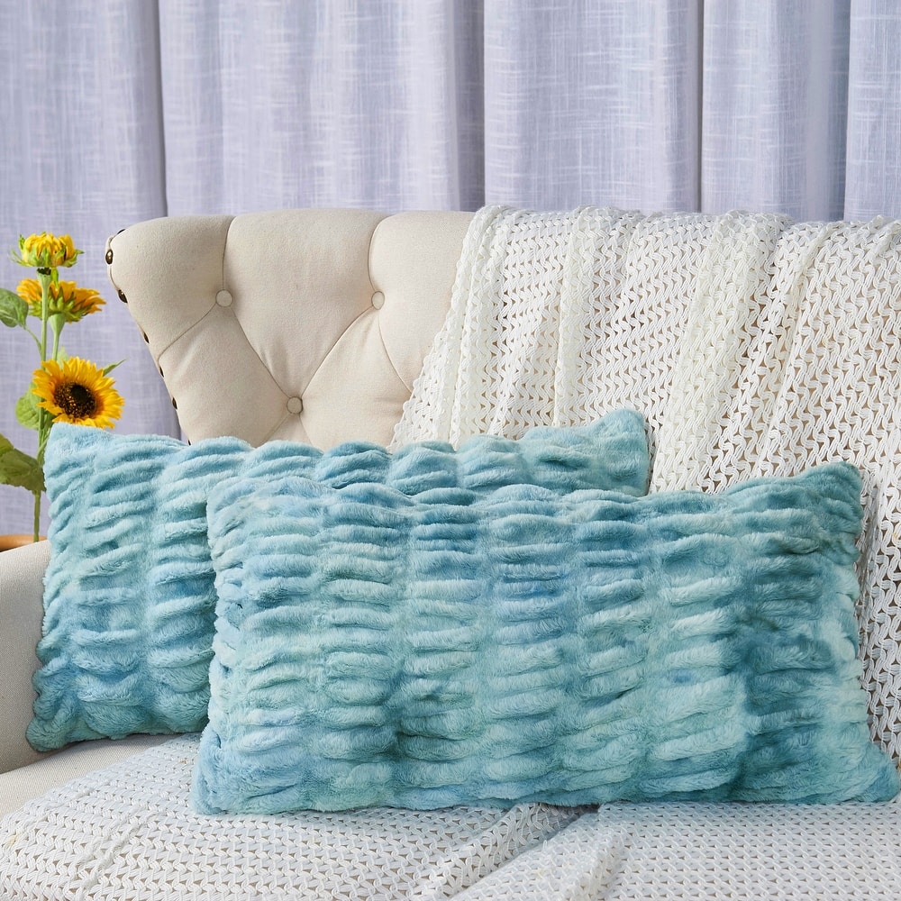 Serenta Shar Pei FauxFur 2 Piece Pillow Shell Set, NO INSERT