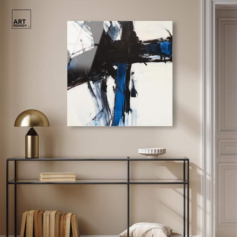 Blue Streak I Acrylic by Art Remedy, Ready to Hang