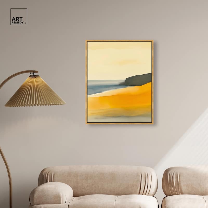 Glistening Beach Dreams II Canvas by Art Remedy