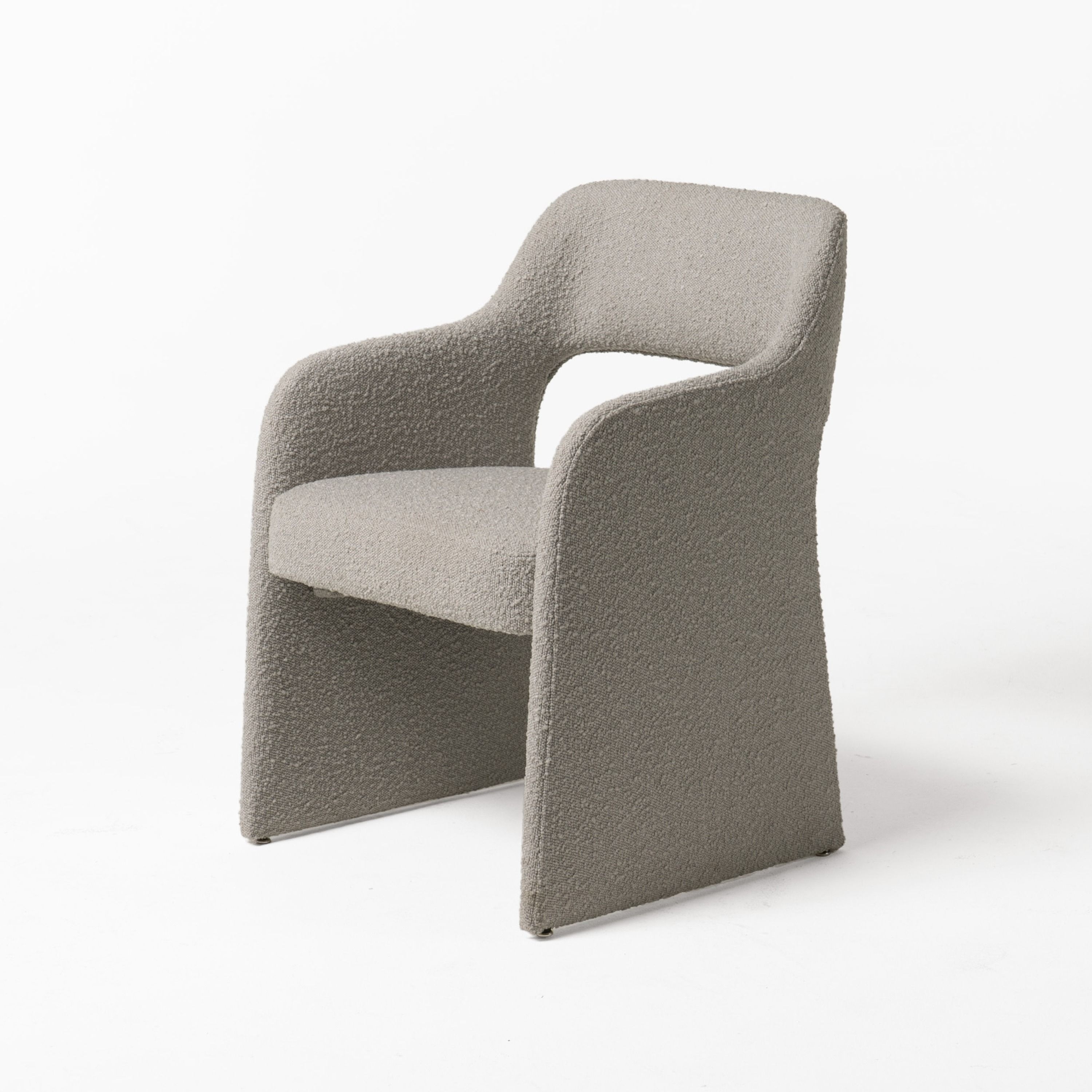 Modrest Bishop Modern Grey Fabric Dining Chair