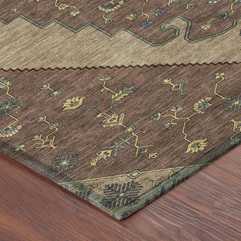 Machine Washable Indoor/ Outdoor Global Marrakesh Chantille Rug