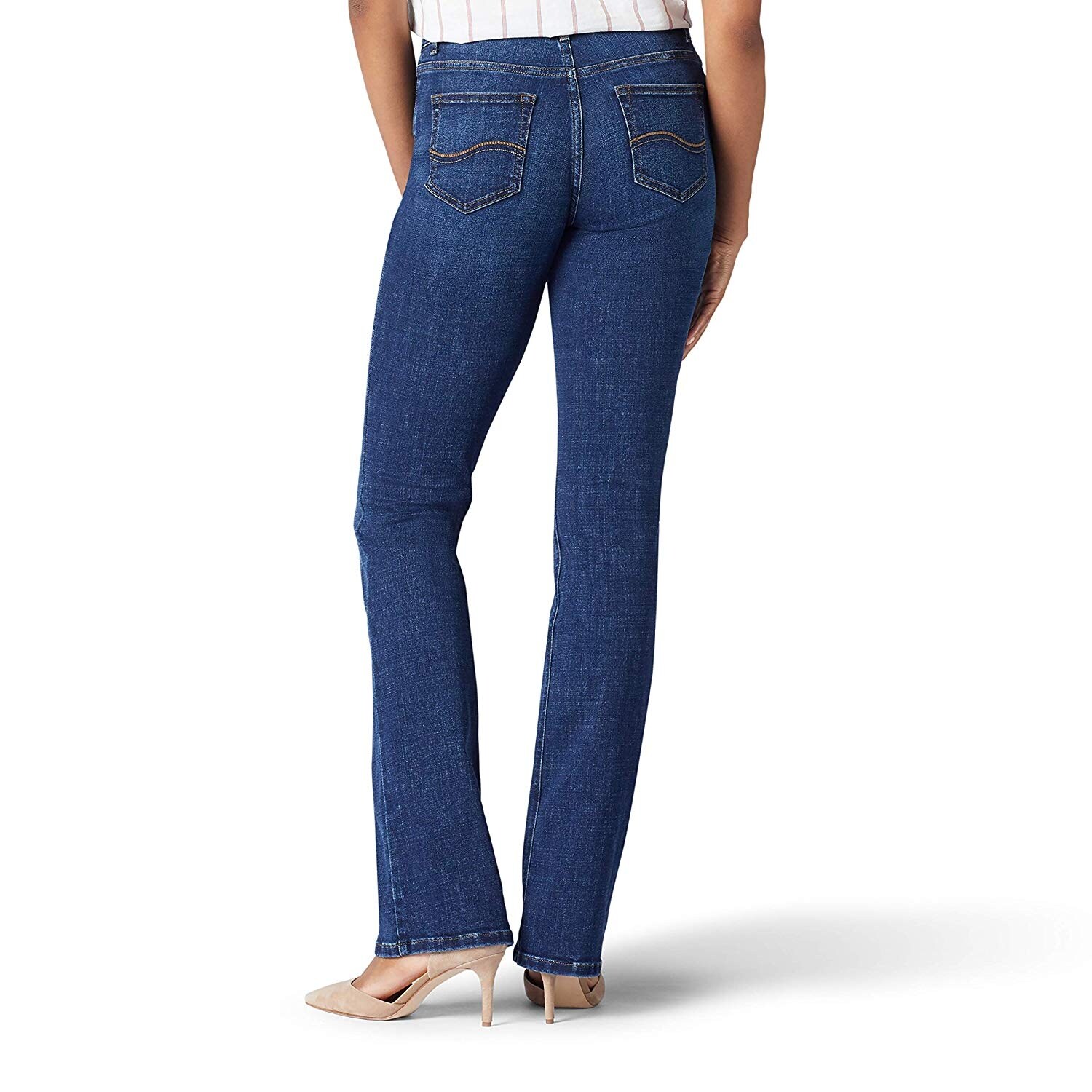 women's lee flex motion regular fit bootcut jeans