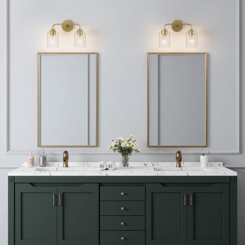 Brio Lighting Kiara 2-Light Dimmable Bathroom Vanity Light