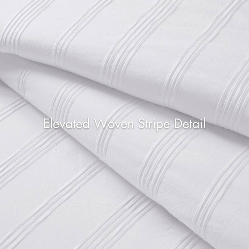 Chelsea Square Logan Woven Striped Duvet Set