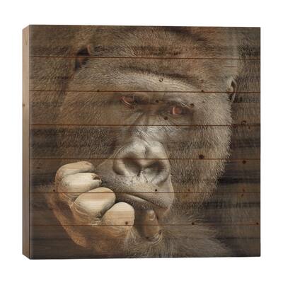 Sense Of Life… Print On Wood by Antje Wenner-Braun - Multi-Color