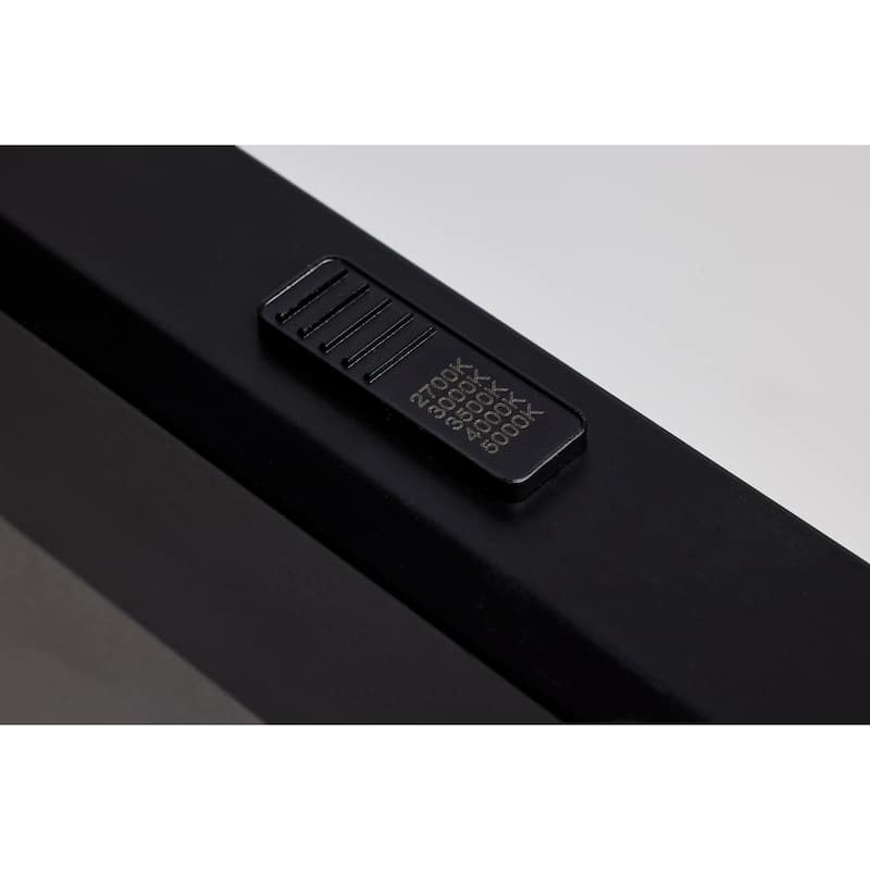 Blink Pro Plus 47W 12 in. x 48 in. Surface Mount LED CCT Selectable 90 CRI Black Finish 120/277V Rectangular Shape