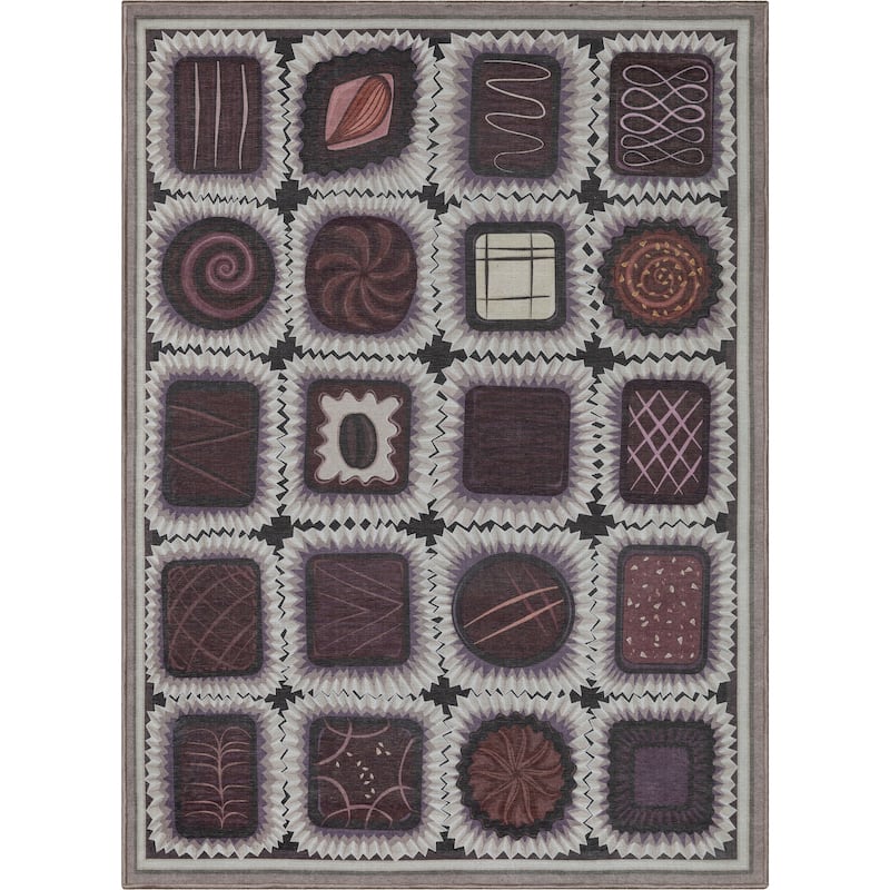 Well Woven Apollo Novelty Easy Clean Area Rug