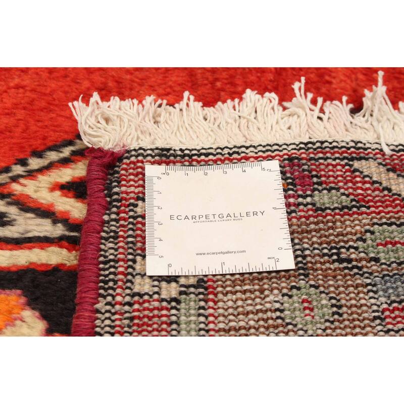 ECARPETGALLERY Hand-knotted Anadol Red Wool Rug - 4'8 x 8'9