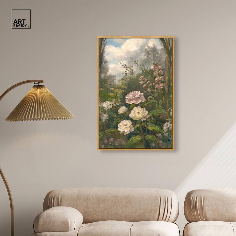 Woodland Bloom Canvas by Art Remedy