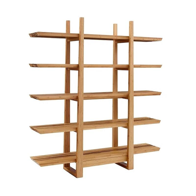 Kendall Shelf, Natural with Cinnamon Bengal Stripe Inlay
