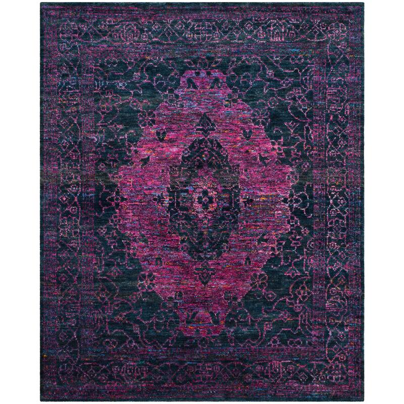 SAFAVIEH Hand-knotted Tangier Chrislaine Modern Wool Rug