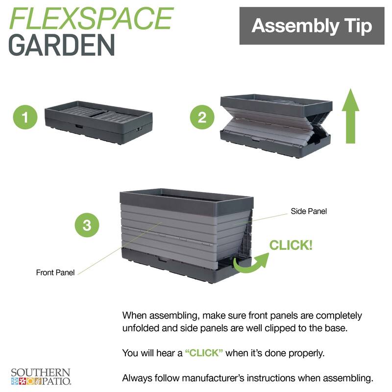Southern Patio FlexSpace Modular Planter Garden