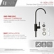 preview thumbnail 17 of 30, Kitchen Sink Drinking Water Faucet, Commercial Water Filtration Faucet, Stainless Steel, Contemporary Style High-Spout