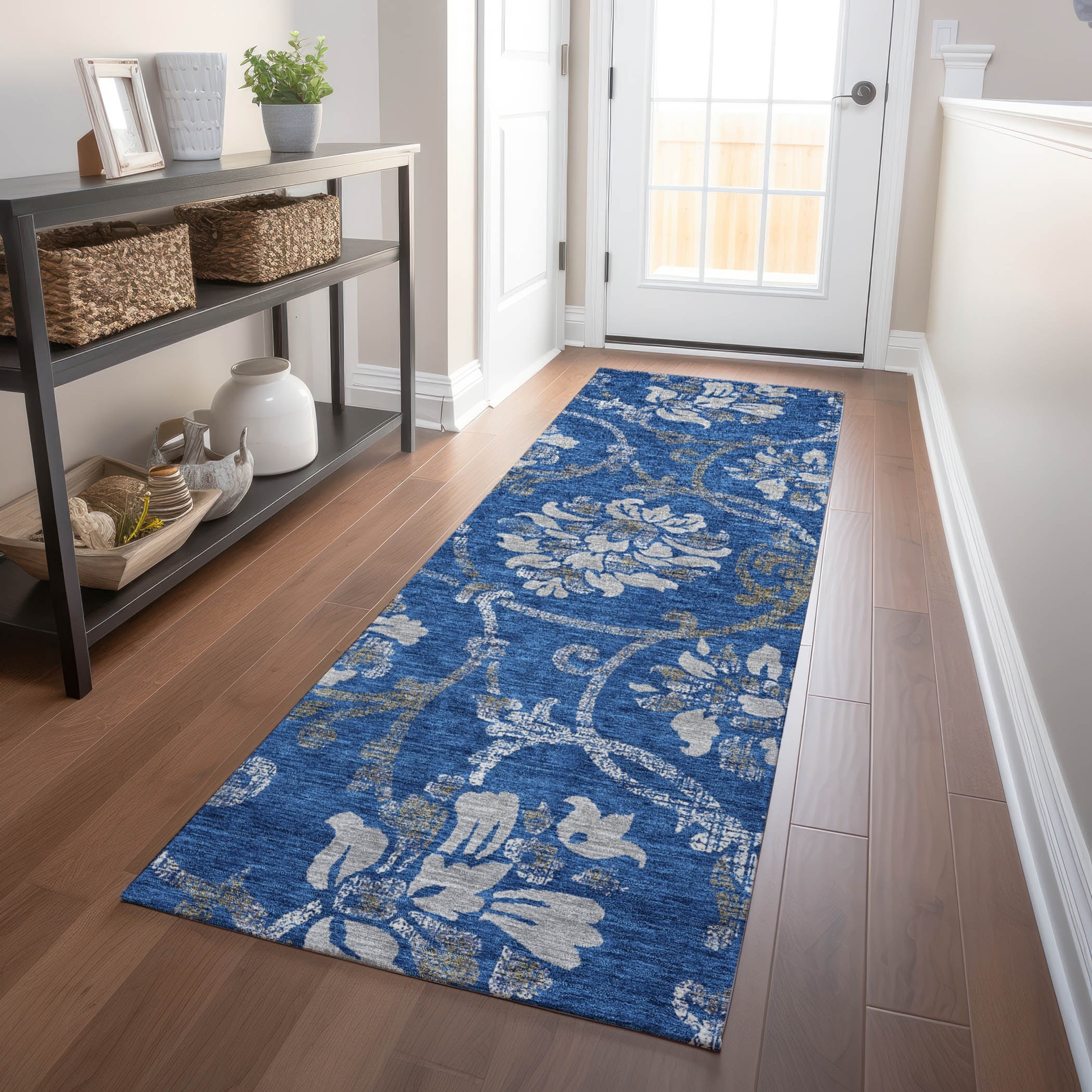 Premium Washable Super Soft Persian Floral Mayfield Rug