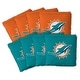 preview thumbnail 1 of 3, Miami Dolphins NFL Dual Sided Pro Stop & Slide Cornhole Bags