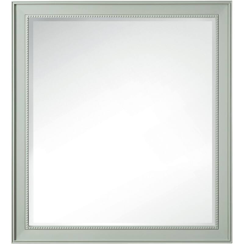 James Martin Vanities Bristol 40" x 44" Framed Bathroom Mirror - Sage Green