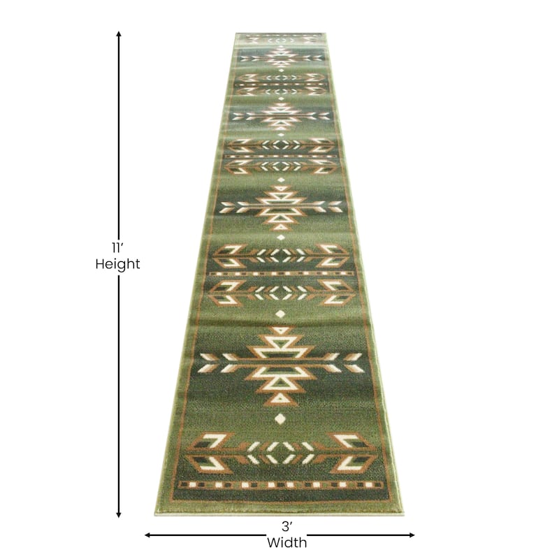 Multipurpose Southwestern Style Patterned Indoor Area Rug