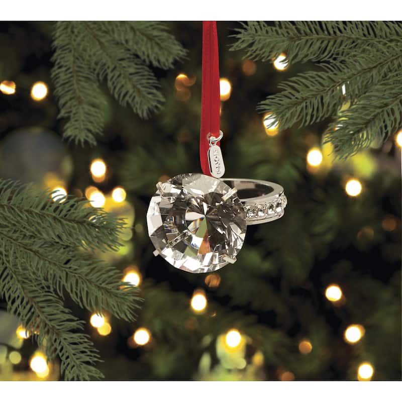 Lenox 2025 Engagement Ring Metal Ornament