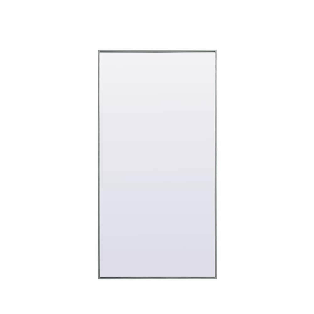 Indigo Home Metal Frame Rectangle Full Length Mirror 30x60 Inch