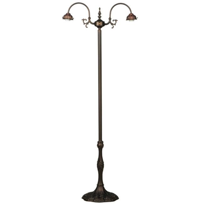 Meyda Tiffany 12237 Capri 57" Tall Lamp Base - Mahogany Bronze