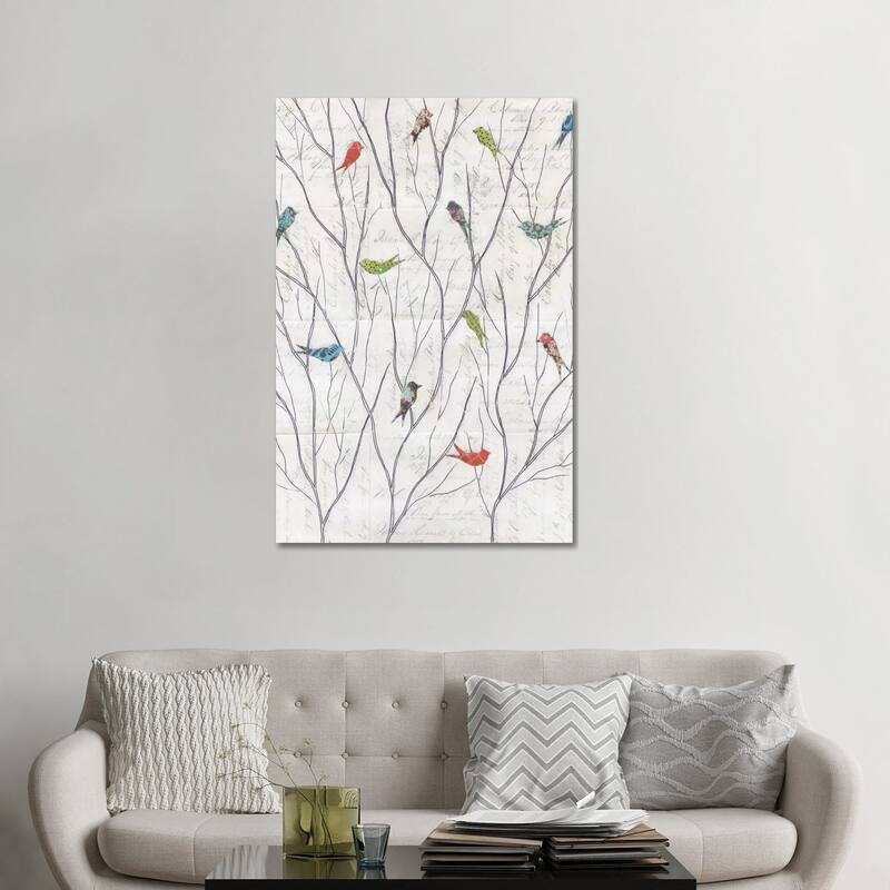 iCanvas "Summer Birds Background I" by Courtney Prahl Canvas Print - 48x32x1.5