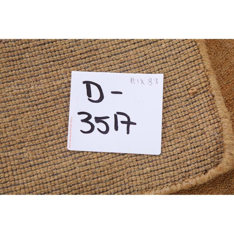 Contemporary Gabbeh Living Room Area Rug Handmade Oriental Wool Carpet - 8'3" x 11'1"