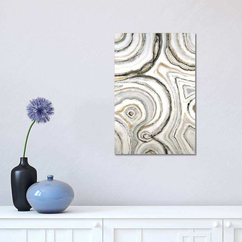 iCanvas "Shades Of Gray" by Liz Jardine Canvas Print - 18x12x1.5
